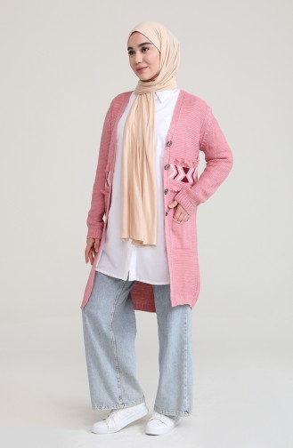 Gilets Rose Pâle 55533-04