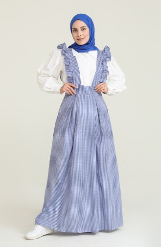 robe sans manche Bleu 1813-02