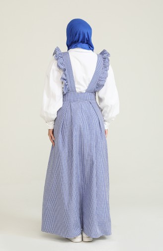 robe sans manche Bleu 1813-02