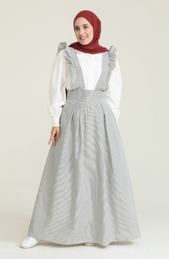 Robe Hijab Noir 1814-01