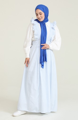 Robe Hijab Bleu 1814-02