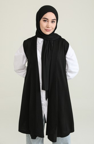 Black Gilet 1005-001