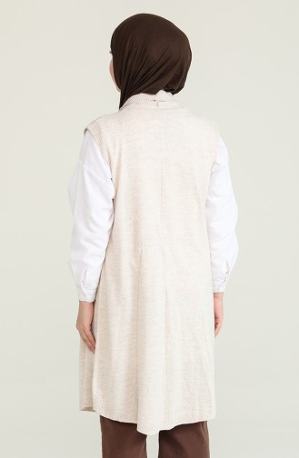 Beige Gilet 1005-018