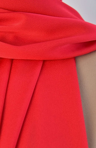 Rot Schal 000021-08