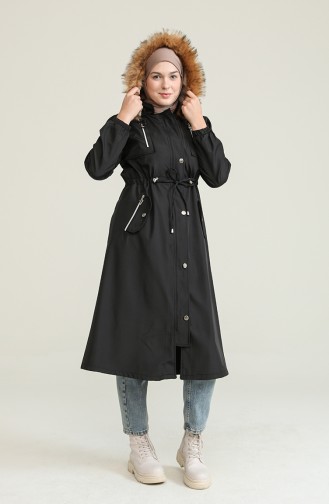 Black Winter Coat 13756