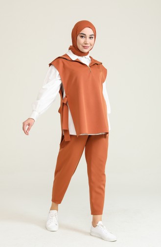 Brick Red Suit 210647