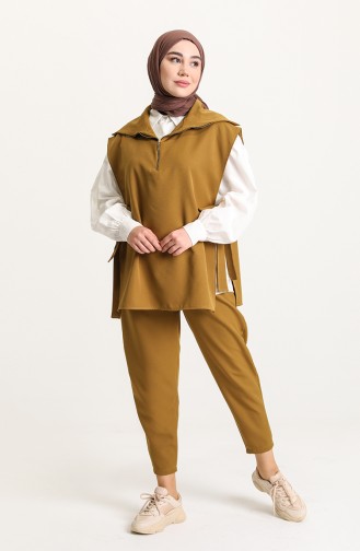 Oil Green Suit 210650