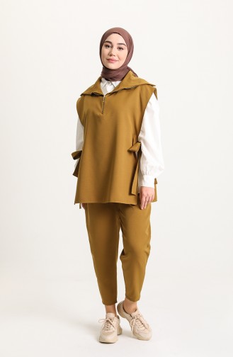 Oil Green Suit 210650