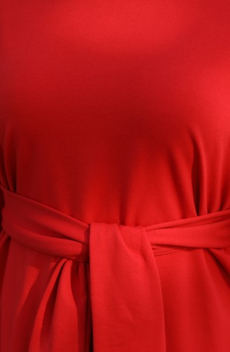 Robe Hijab Rouge 000100-04