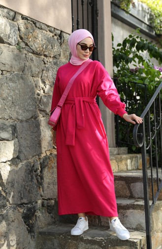 Pink İslamitische Jurk 000100-12