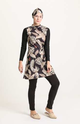 Black Modest Swimwear 900-550-01