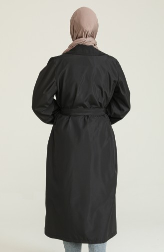 Trench Coat Noir 2404-02