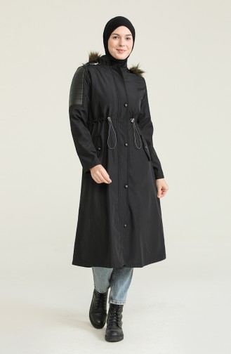 Black Winter Coat 13738