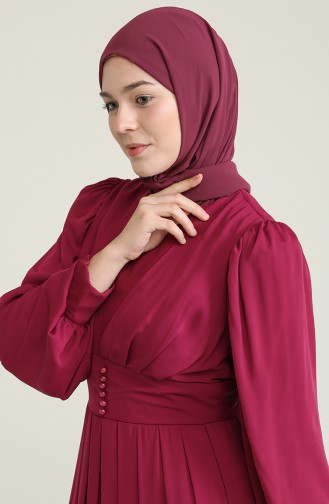 Habillé Hijab Plum 60282-02