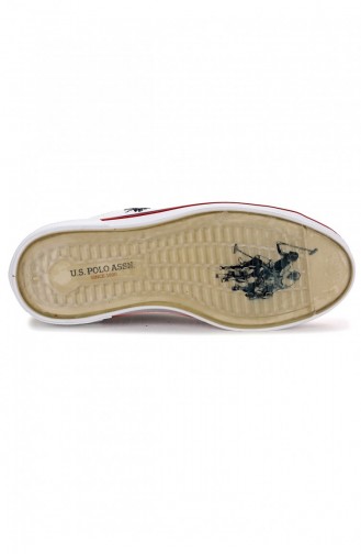 U S Polo Assn Penelope Wt Günlük Yürüyüş Kadın Spor Ayakkabı Beyaz