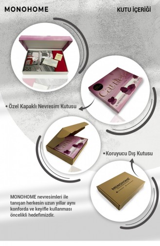 Monohome Sarı Lux Pamuk Ranforce Çift Kişilik Nevresim Takımı