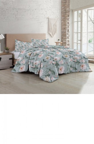 Monohome Spring Fresh Luxury Çift Kişilik Pamuk Saten Nevresim Takımı