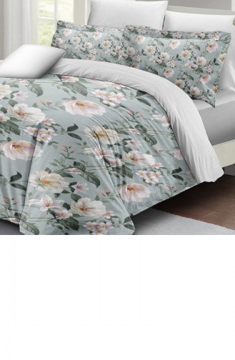 Monohome Spring Fresh Luxury Çift Kişilik Pamuk Saten Nevresim Takımı