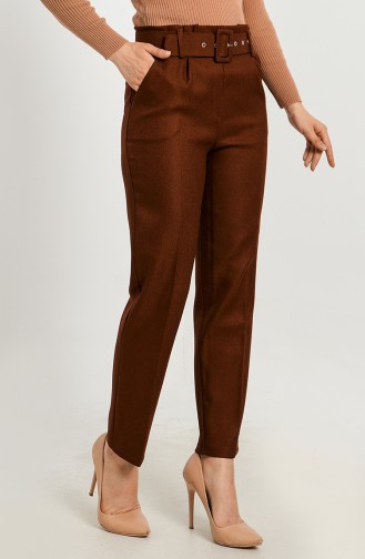 Pantalon Couleur Brun 2205-02