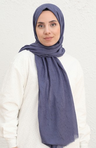 Light Navy Blue Shawl 1095-08