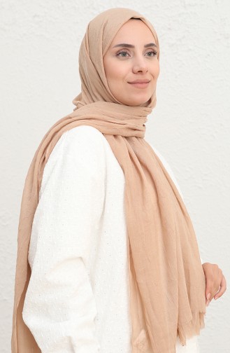 Milk Coffee Shawl 1095-15