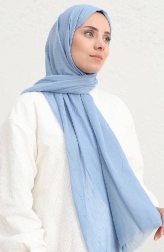 Baby Blue Shawl 1095-18