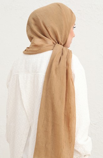 Bambu Kraş Şal 1095-19 Safran Renk