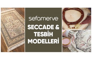 Mevlüt Hediyelikleri, Seccade ve Tesbih Modelleri