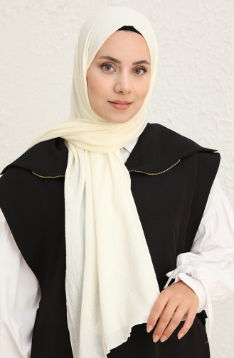 Mio Şal 1058-34 Ekru 1058-34