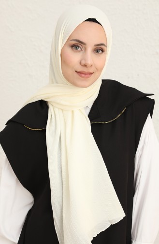 Mio Şal 1058-34 Ekru 1058-34