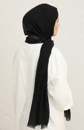 Bambu Kraş Şal 1095-24 Siyah
