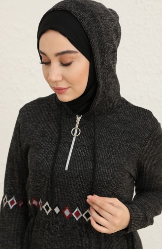 Robe Hijab Noir 0803-02