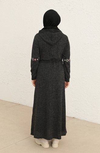 Robe Hijab Noir 0803-02