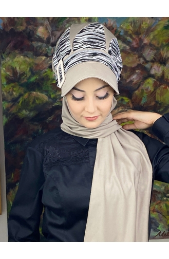 Gems Ready to Wear Turban 64EYL22ŞPK-02