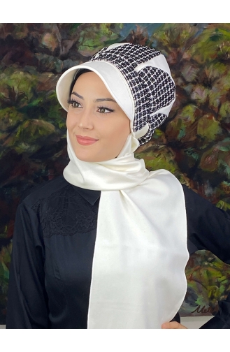 Turban Pret-a-Porter Blanc 14EYL22ŞPK-01