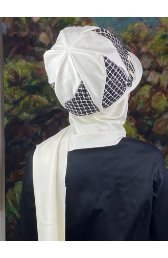 Turban Pret-a-Porter Blanc 14EYL22ŞPK-01