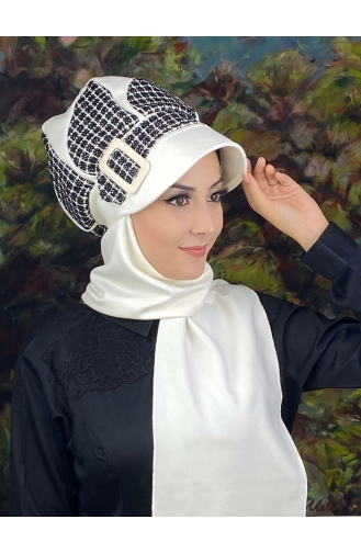 Turban Pret-a-Porter Blanc 14EYL22ŞPK-01