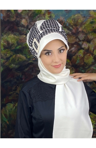 Turban Pret-a-Porter Blanc 14EYL22ŞPK-01