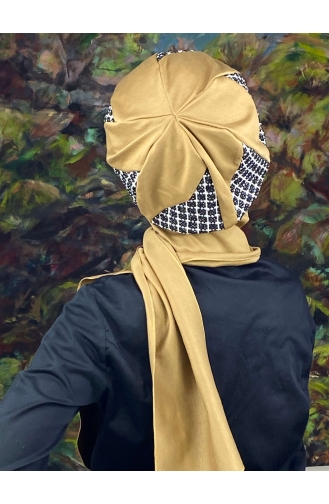 Maroon Ready to wear Turban 14EYL22ŞPK-03