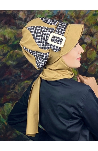Maroon Ready to wear Turban 14EYL22ŞPK-03
