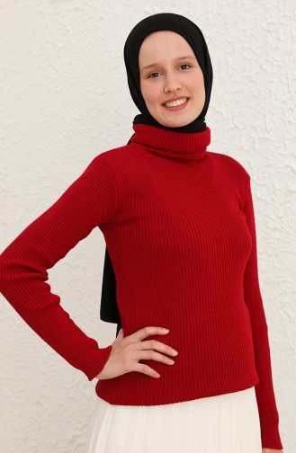Rot Pullover 55531-01