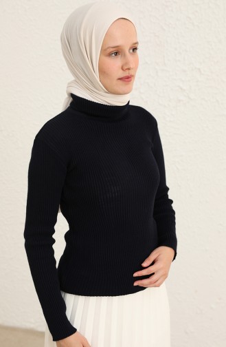 Navy Blue Sweater 55531-02