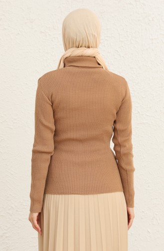 Triko Fitilli Kazak 55531-04 Camel