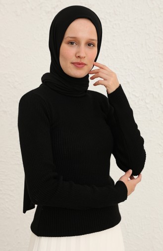 Schwarz Pullover 55531-10