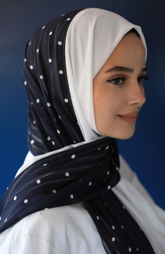 Navy Blue Shawl 8322840-01