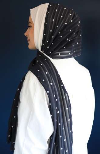 Navy Blue Shawl 8322840-01