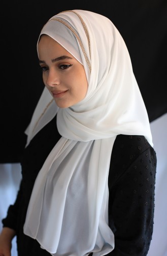 Habillé Hijab Blanc 8419633-01