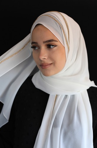 Habillé Hijab Blanc 8419633-01