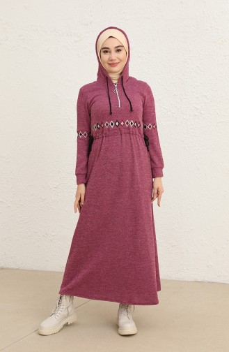 Zwetschge Hijab Kleider 0803-01