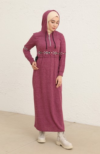 Zwetschge Hijab Kleider 0803-01